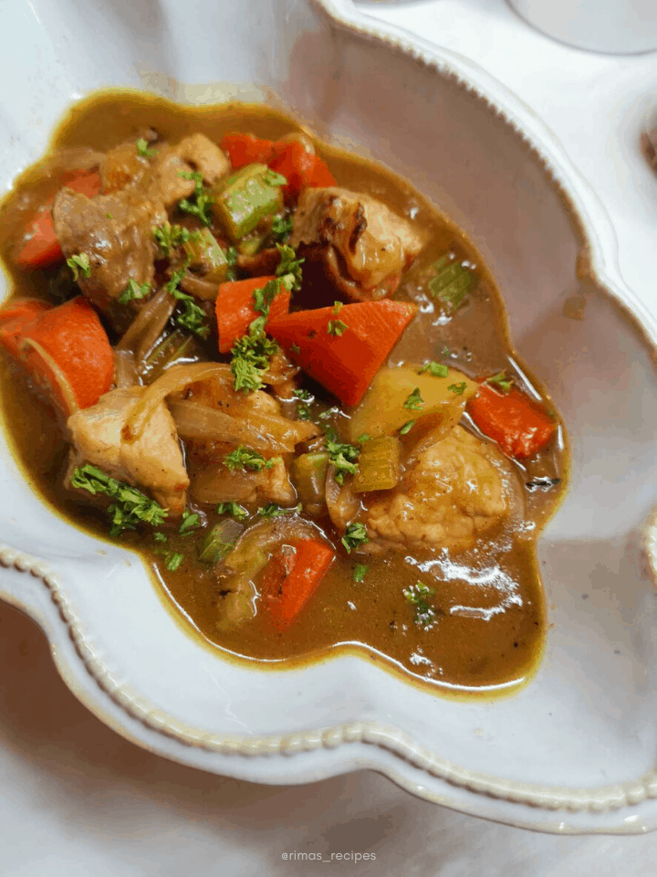 onion pork stew
